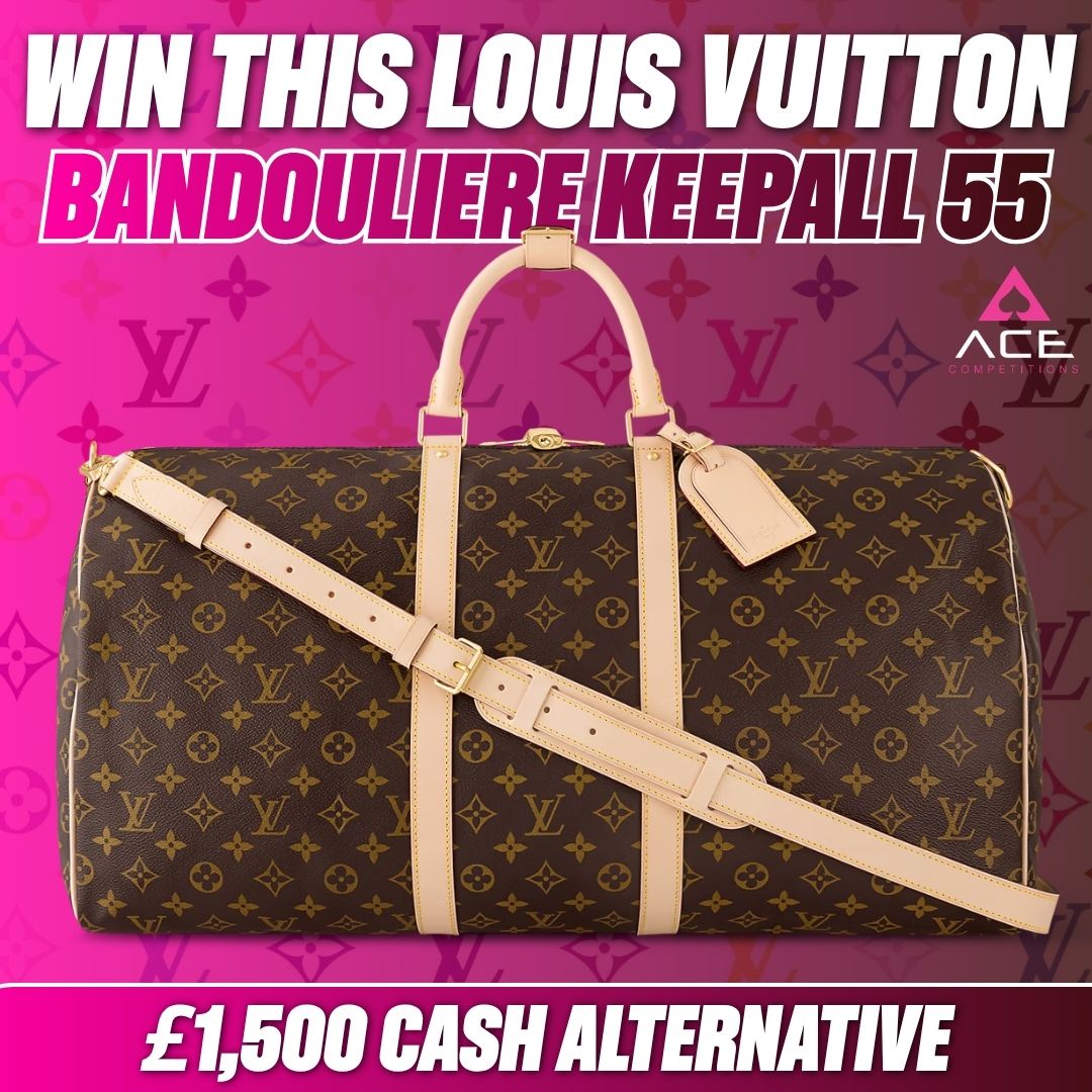 LOUIS VUITTON BANDOULIERE KEEPALL 55 OR £1,500 TAX FREE CASH