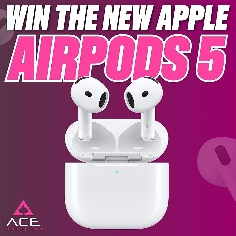 APPLE AIRPODS 5 WITH WIRELESS CHARGING CASE