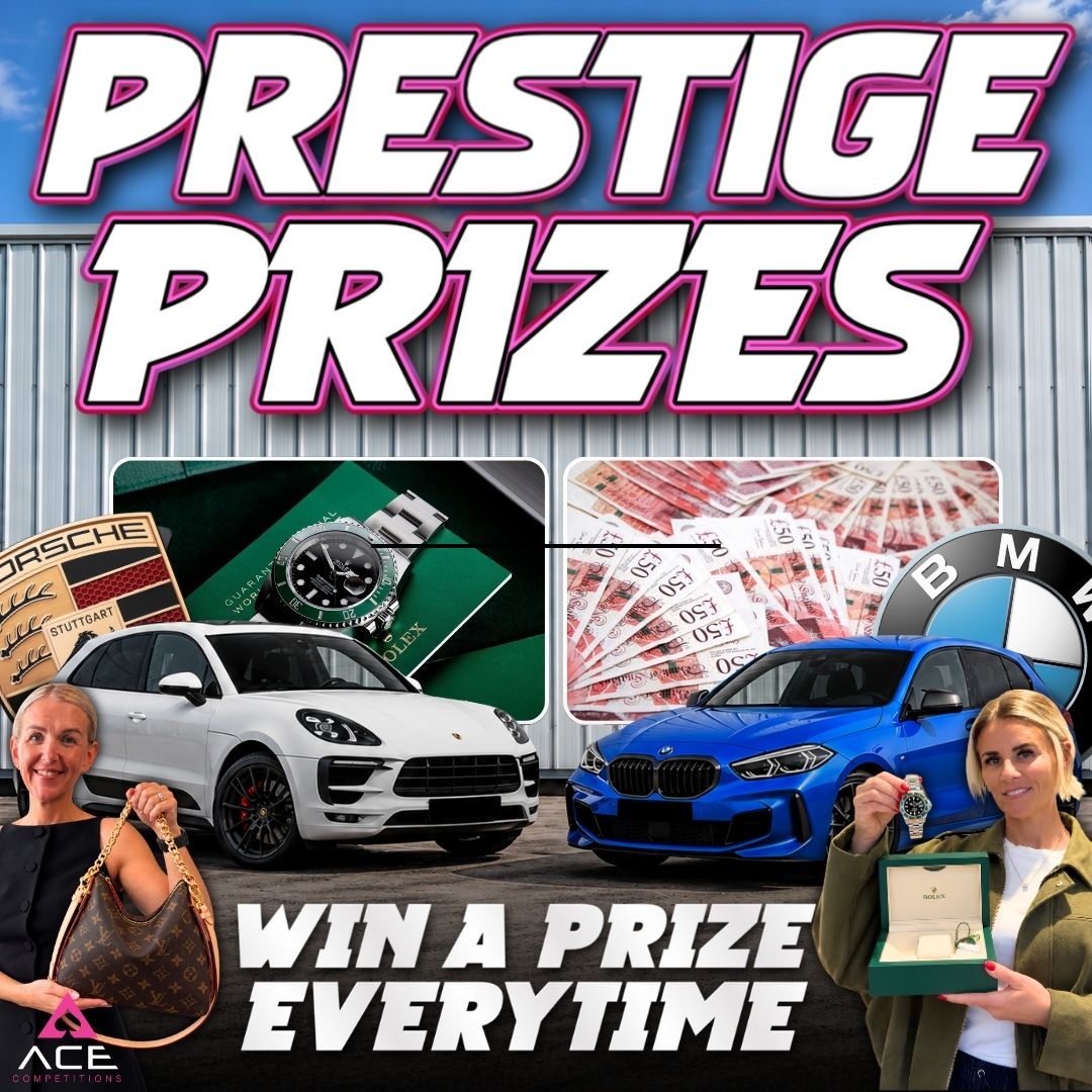 PRESTIGE PRIZES - WIN A PRIZE EVERY TIME 