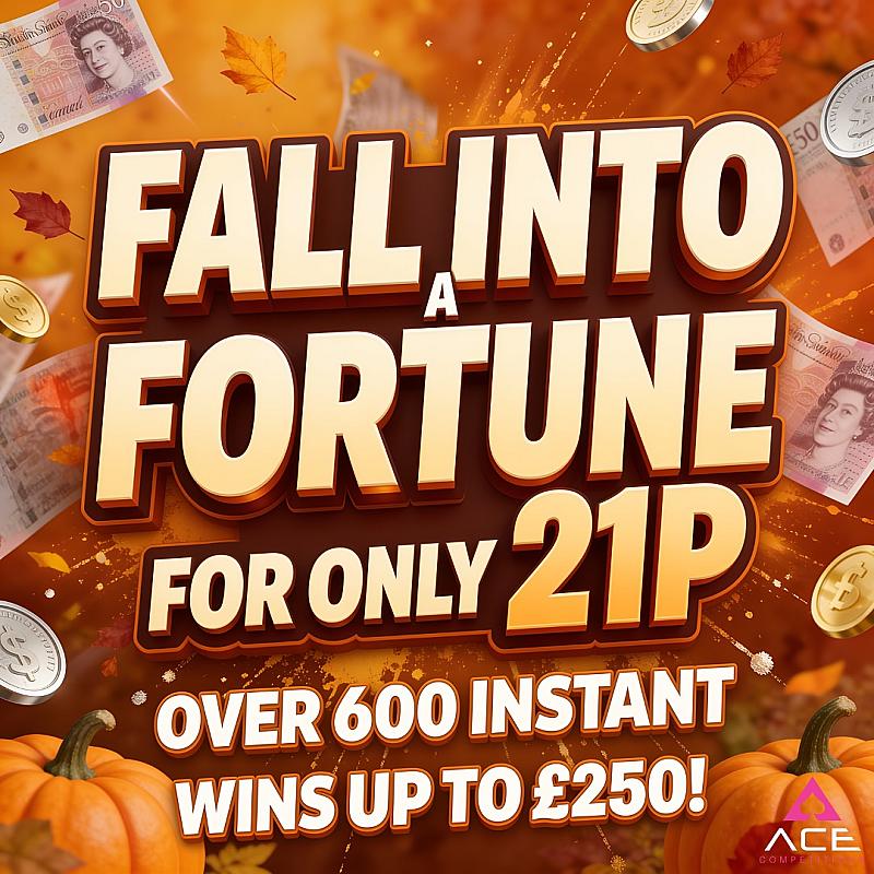 FALL INTO A FORTUNE FOR ONLY 21P