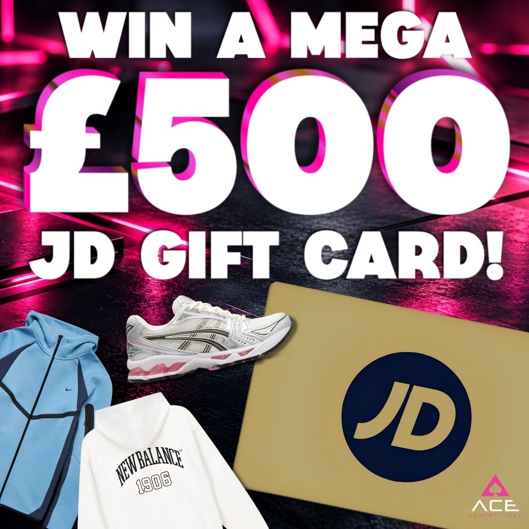 £500 JD SPORTS GIFT CARD