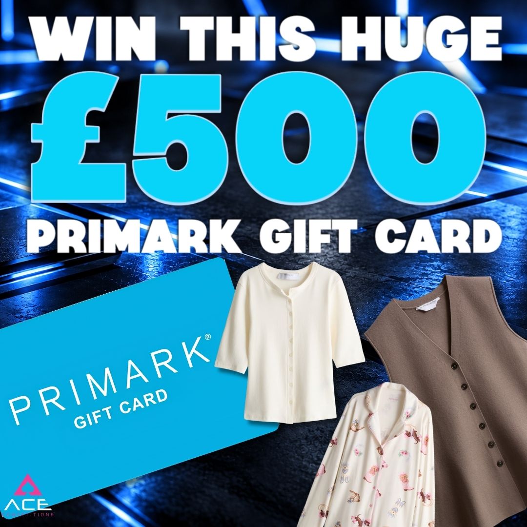 £500 PRIMARK GIFT CARD
