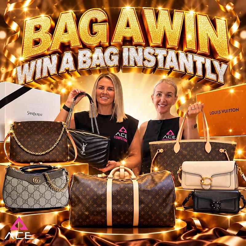 BAG A WIN - WIN A DESIGNER BAG INSTANTLY