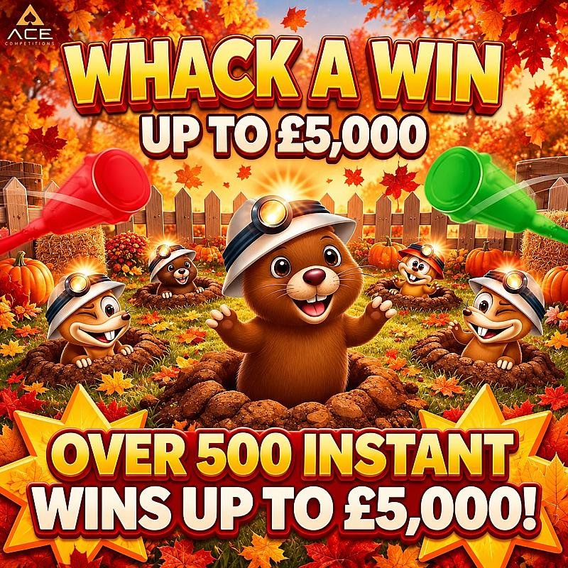 WHACK A WIN - UPTO £5,000
