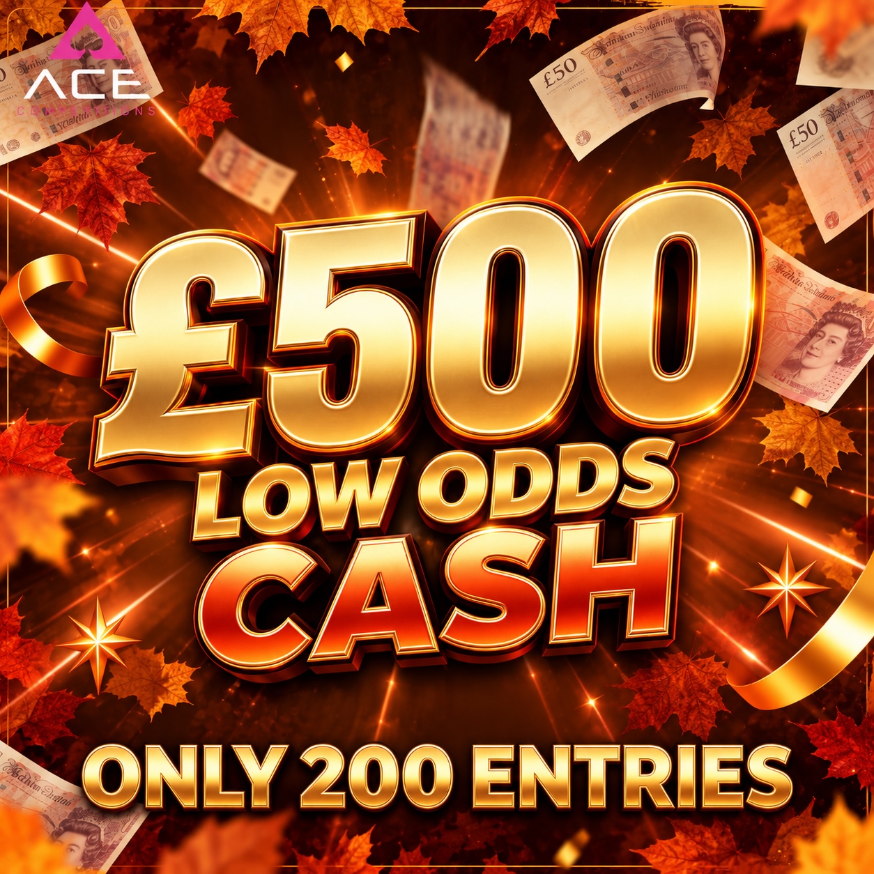 £500 LOW ODDS CASH #2