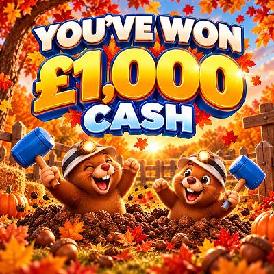 £1,000 CASH