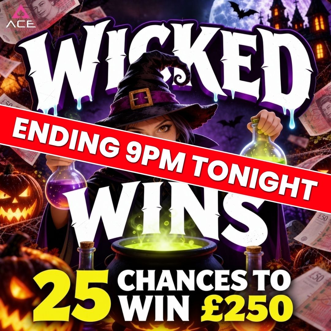 WICKED WINS - TURN 25P INTO £250