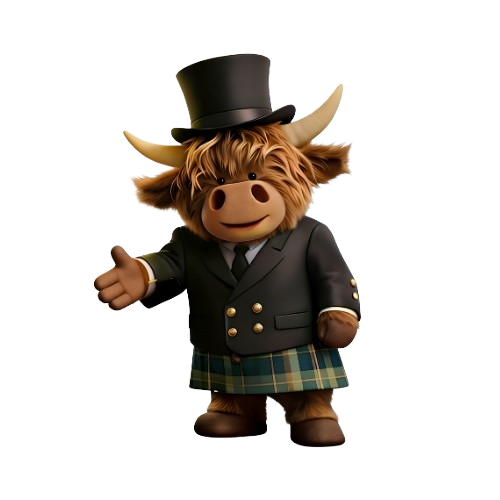 Kilted Competitions mascot