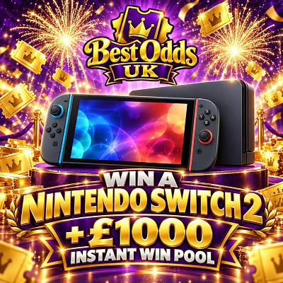 £50 Worth Of Entries Into The Nintendo Switch