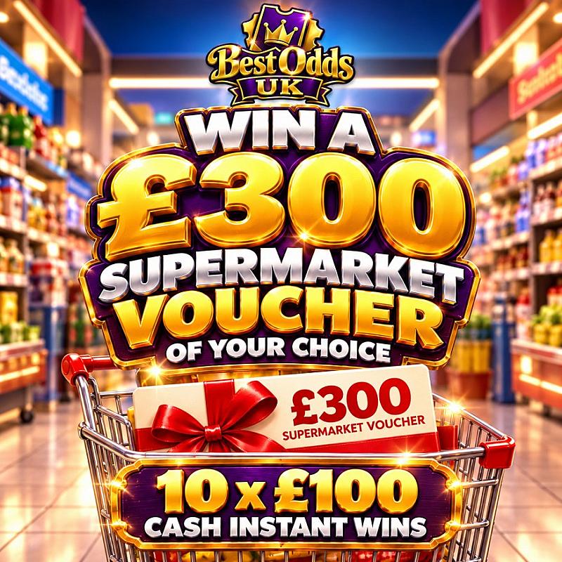 £300 Supermarket Voucher Of Your Choice