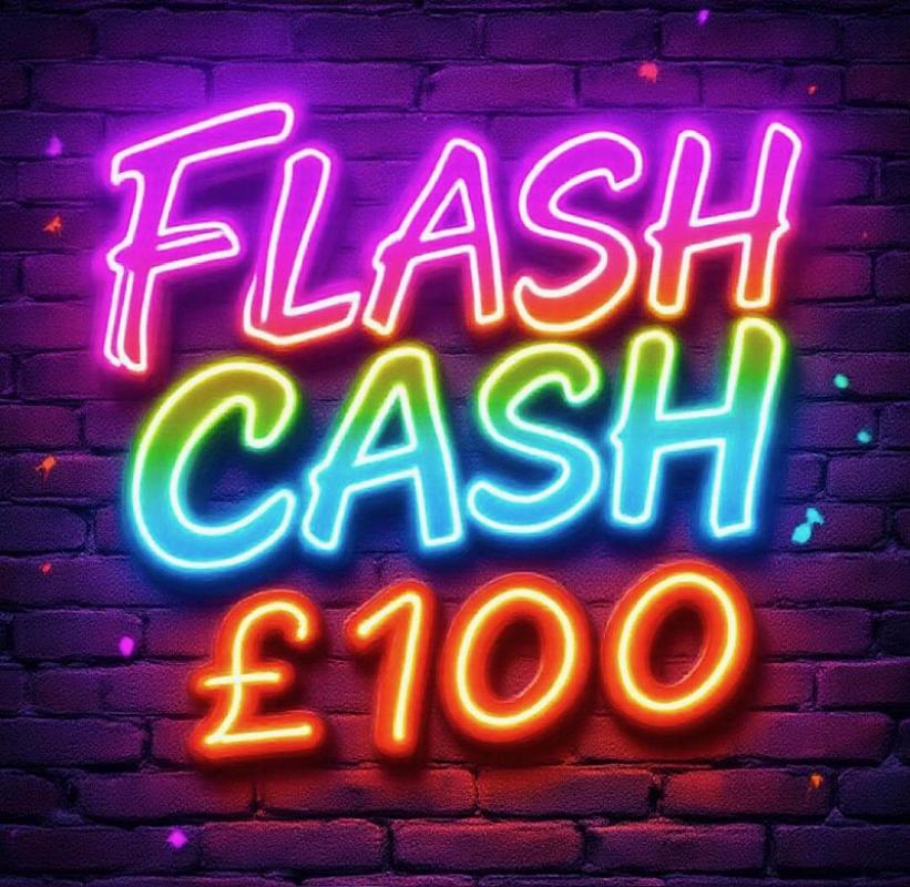 Flash £100 Auto Draw