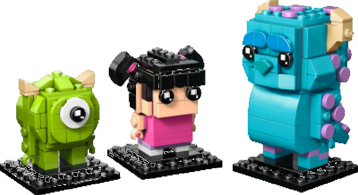 Monsters Inc Brickhedz