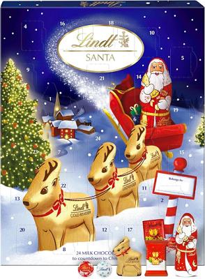 Lindt Santa