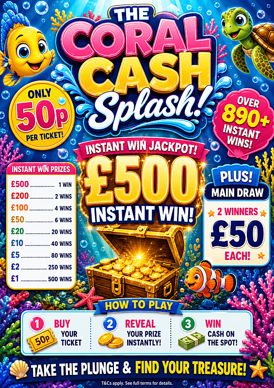 🌊 The Coral Cash Splash 🌊