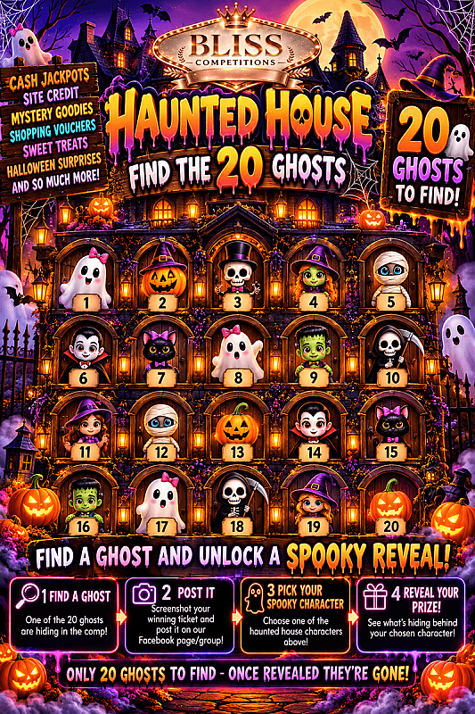 👻🏚️ BLISS HAUNTED HOUSE – FIND THE 20 GHOSTS! 🏚️👻