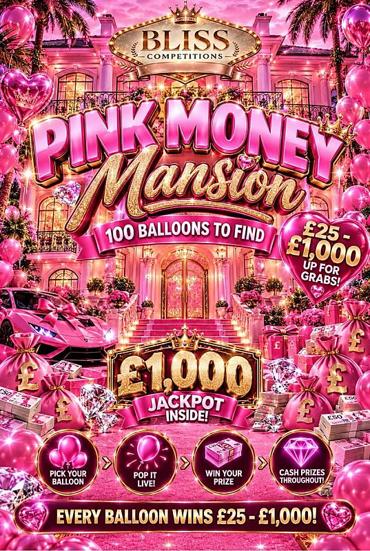 💕💸 BLISS PINK MONEY MANSION 💸💕