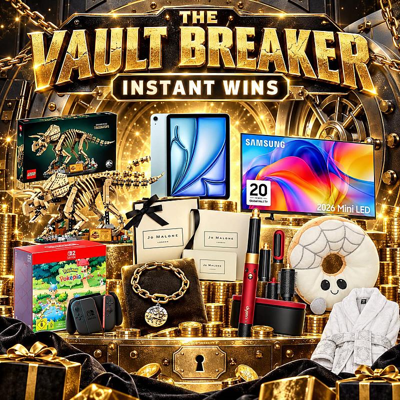 🔐 The Vault Breaker Instant Wins 🔐