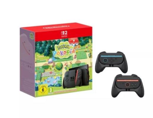 NINTENDO Switch 2 Pokemon Pokopia & NS2 Joy-Con 2 Grips Bundle (£350 Alt)
