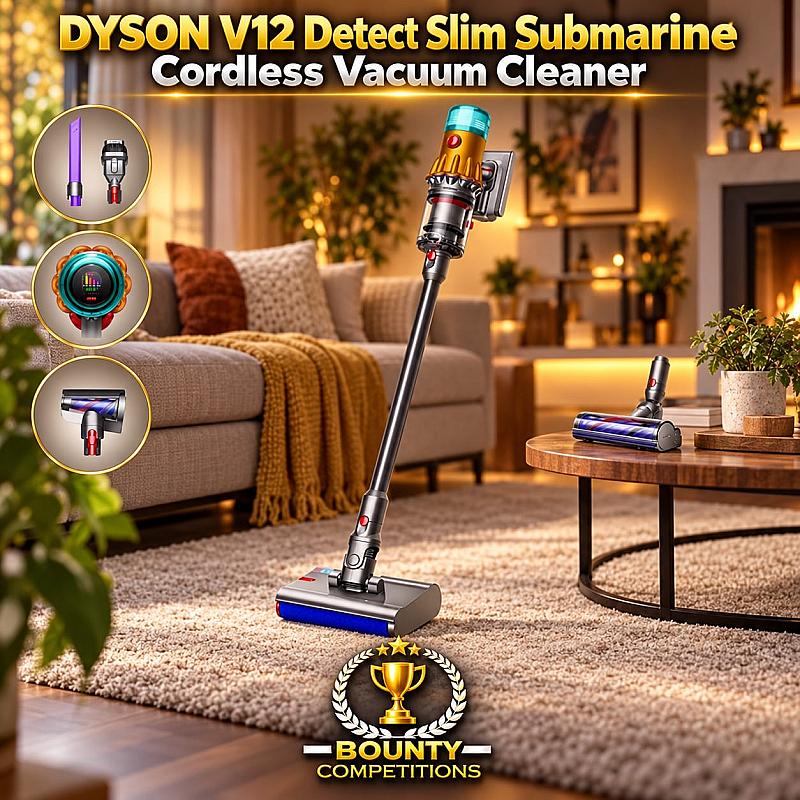 DYSON V12 Detect Slim Submarine Cordless Vacuum Cleaner 🎁