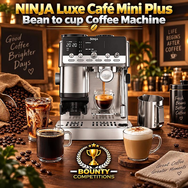 Ninja Luxe Cafe Mini Plus Bean to cup coffee Machine 🫘