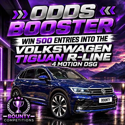 🔴ODDS BOOSTER - 500 ENTRIES INTO THE TIGUAN #4