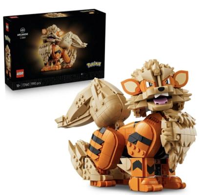 Lego Pokemon 72160 Arcanine set for Adults (£60 Alt)
