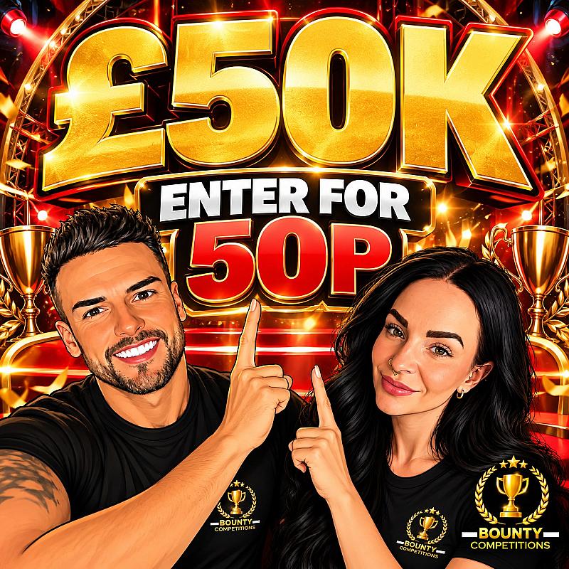 £50K - ENTER FOR 50P