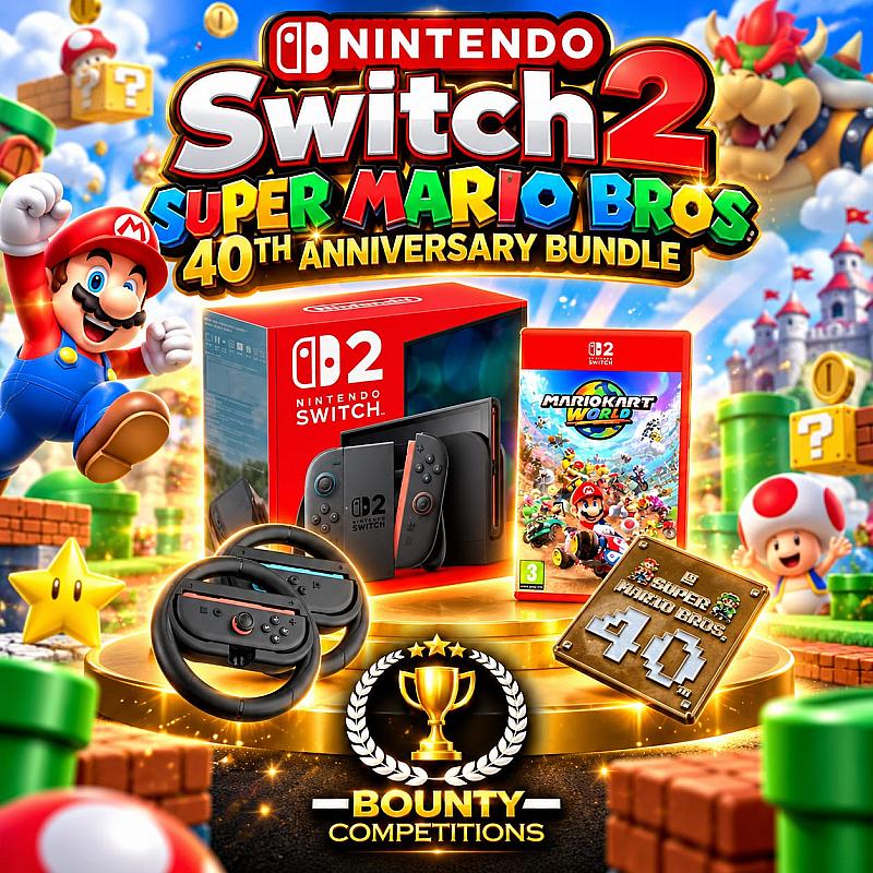 Nintendo switch 2 Super Mario Bros 40th Anniversary Bundle🎮
