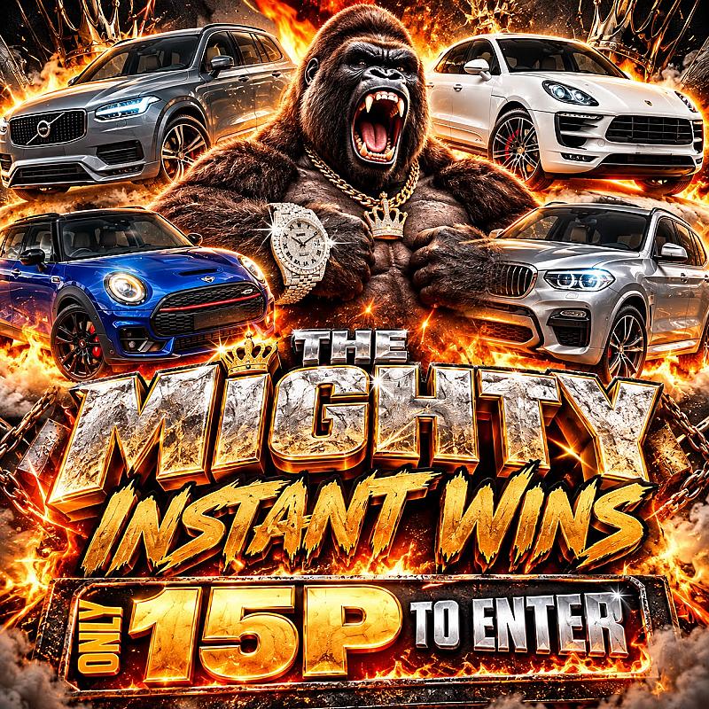 THE MIGHTY INSTANT WINS 🦍