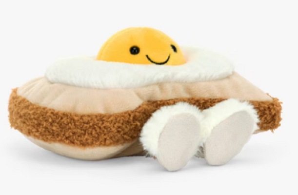 Jellycat Amuseables Egglantine Egg on Toast Soft Toy (£20 alt)