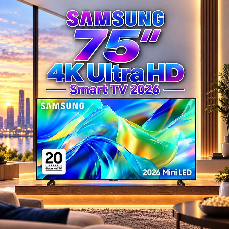 📺 Samsung 75" 4K Ultra HD Smart TV [2026] 📺