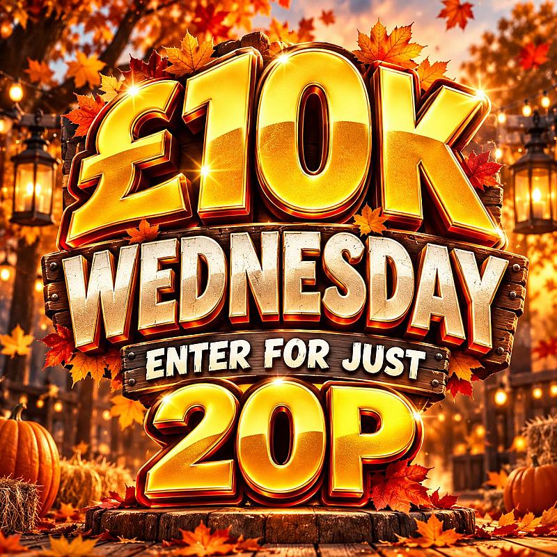 🔴 WEDNESDAY £10K - ENTER FOR 20P #160 💷