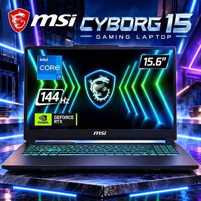 MSI Cyborg 15 15.6" Gaming Laptop - Intel® Core™ i5, RTX 4050, 512 GB SSD