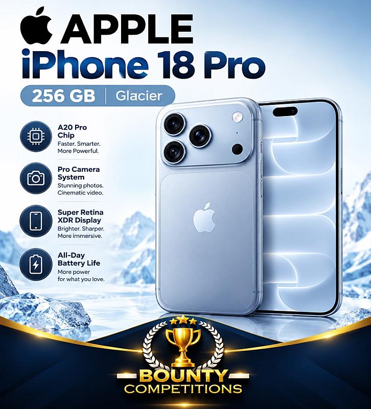 APPLE iPhone 18 Pro - 256 GB, Glacier🩵