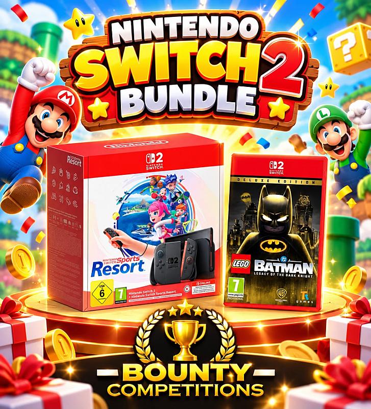 Nintendo Switch 2 + Nintendo Switch Sports Resort bundle 🦇🔋