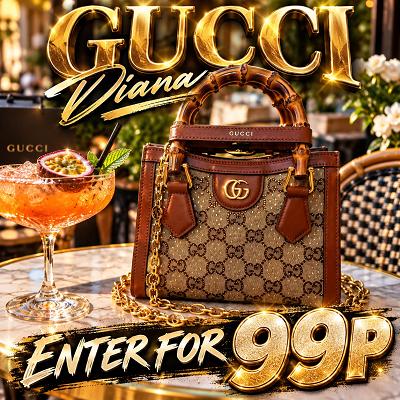 Gucci Diana Crystal Tote bag
