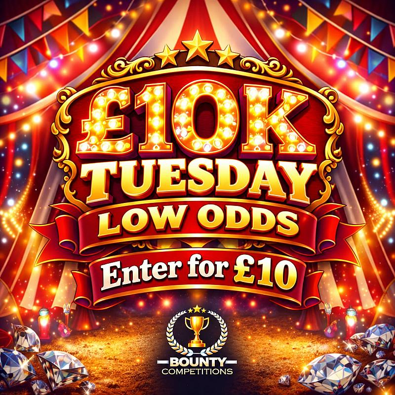🔴 LOW ODDS £10K TUESDAY - ENTER FOR £10 #20💰 