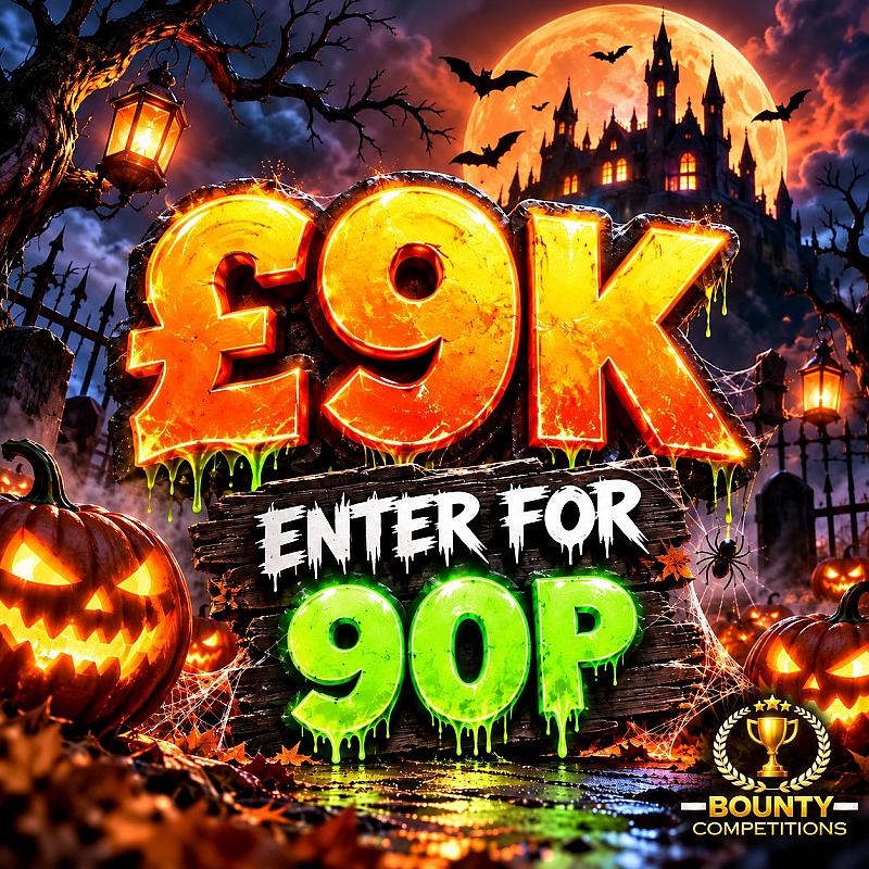 💰£9K ENTER FOR 90P💰