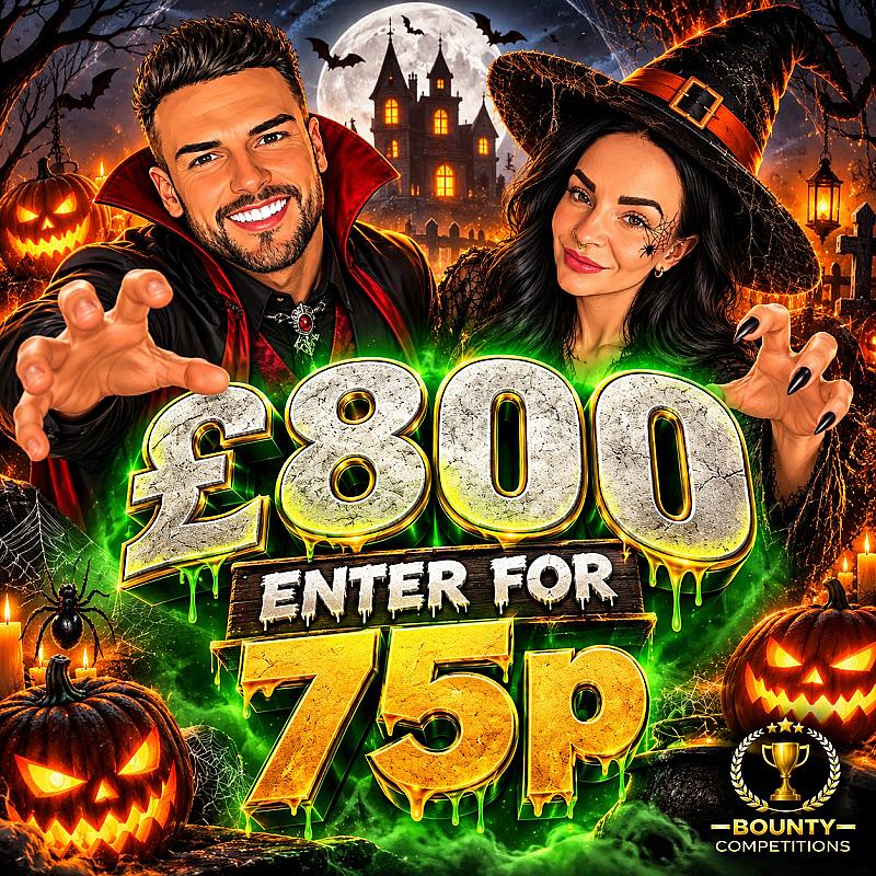 ☀️£800 ENTER FOR 75P☀️