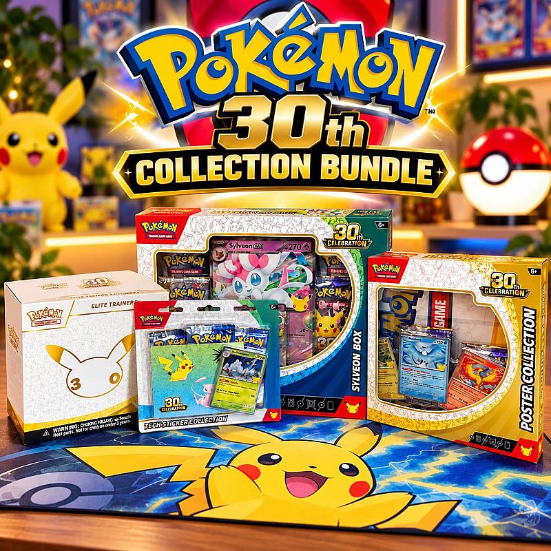 🌟 Pokemon 30th Anniversary Collection Bundle #3 🌟
