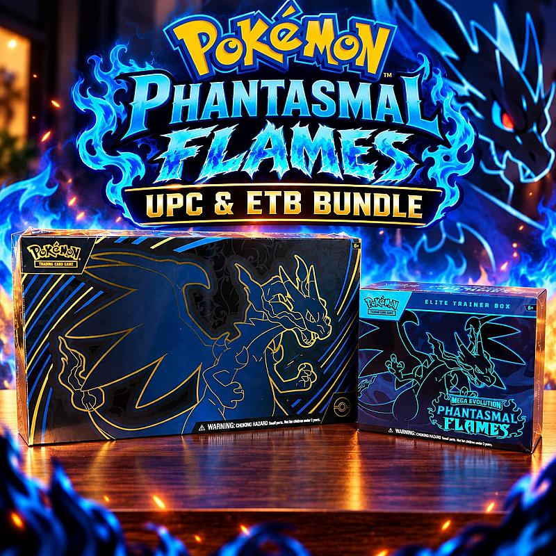 🔥 Pokemon Phantasmal Flame UPC and ETB🔥