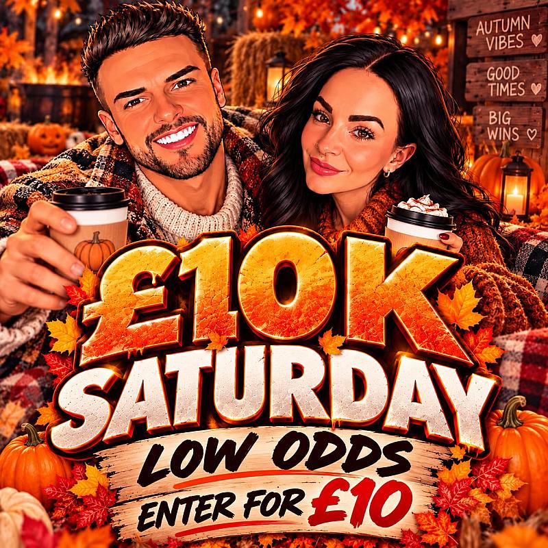 🔴 LOW ODDS £10K SATURDAY- ENTER FOR £10 #21💰 