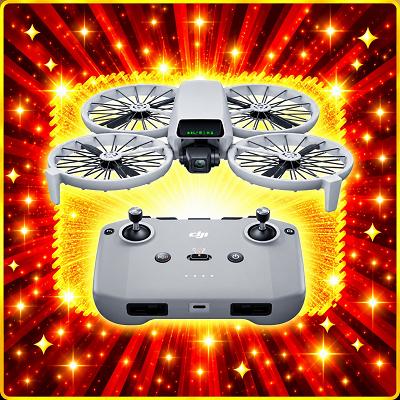 DJI Flip Drone with RC-N3 Controller - Grey (£269 Alt)