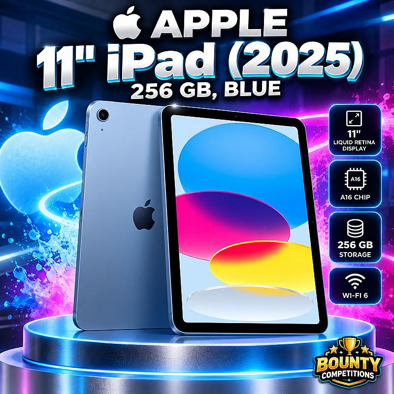 🔥APPLE 11" iPad (2025) - 256 GB, Blue🔥