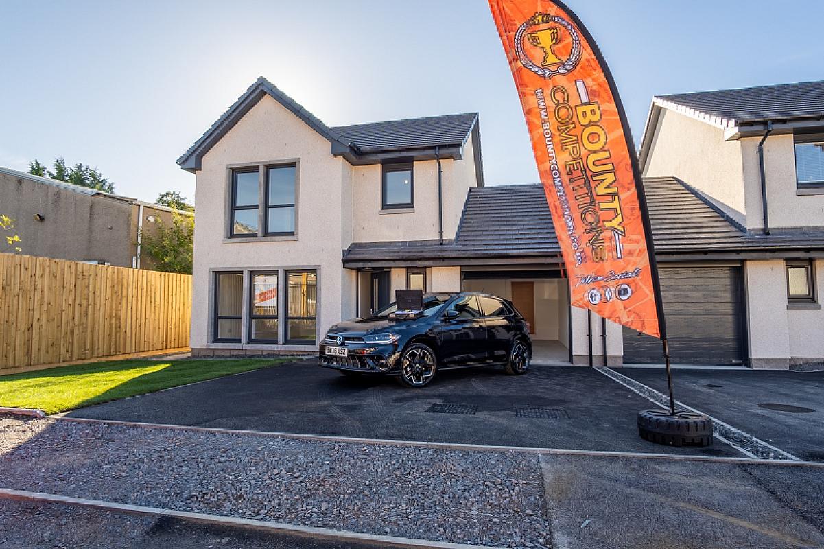 🏠BRAND NEW 3 BEDROOM HOUSE IN OLDMELDRUM + 2026 VW POLO BLACK EDITION & £10K 🏠