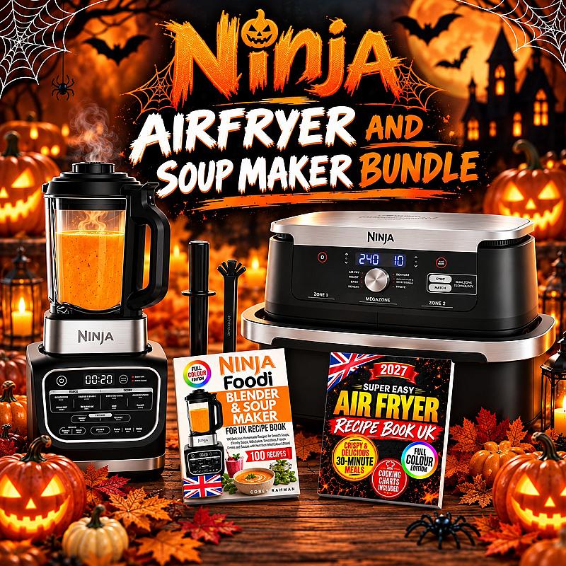 🍟 Ninja Airfyer and Soup Maker Bundle 🍲