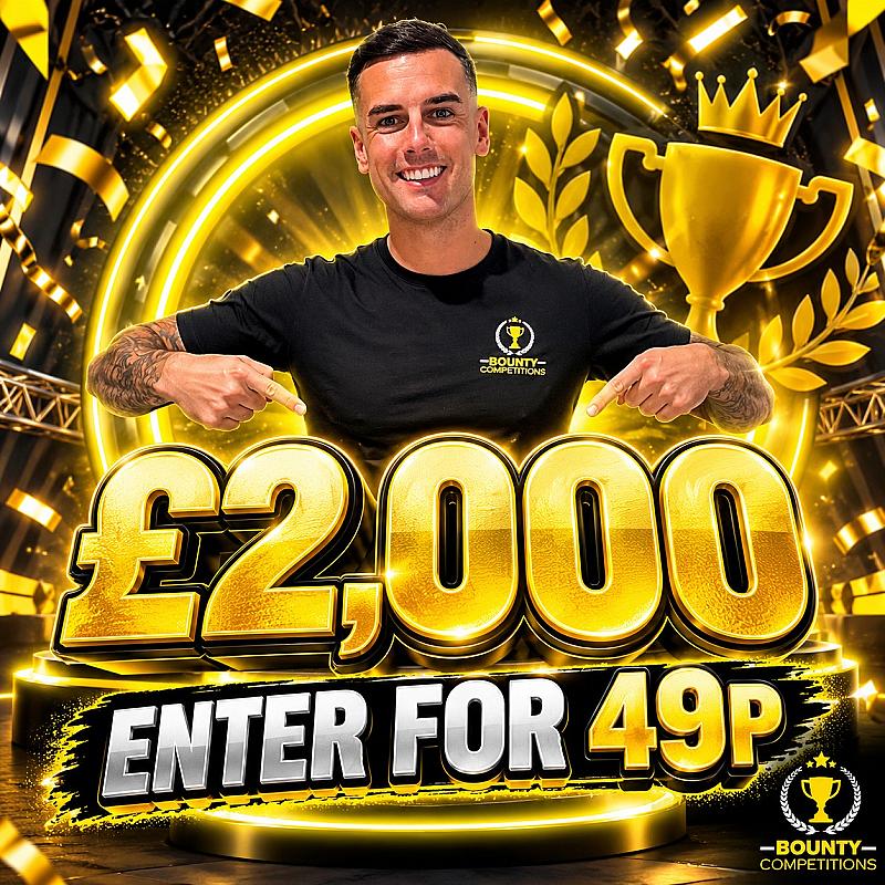 ⭐£2000 ENTER FOR 49P⭐