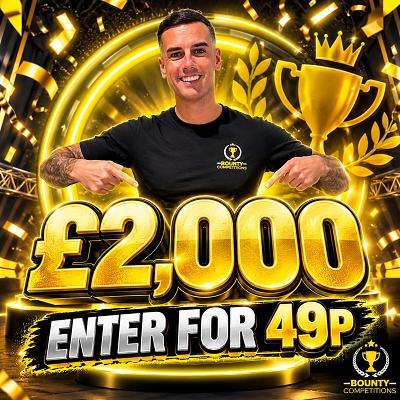 ⭐£2000 ENTER FOR 49P⭐