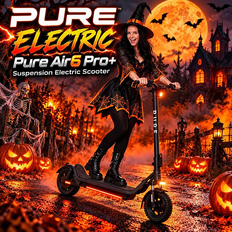 🛴PURE ELECTRIC Pure Air6 Pro+ Suspension Electric Scooter🛴