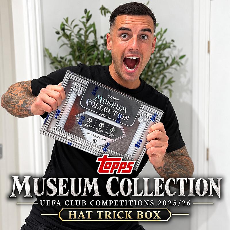 🥅Topps Museum UEFA Club Competitions 2025/26 Hat Trick Box🥅